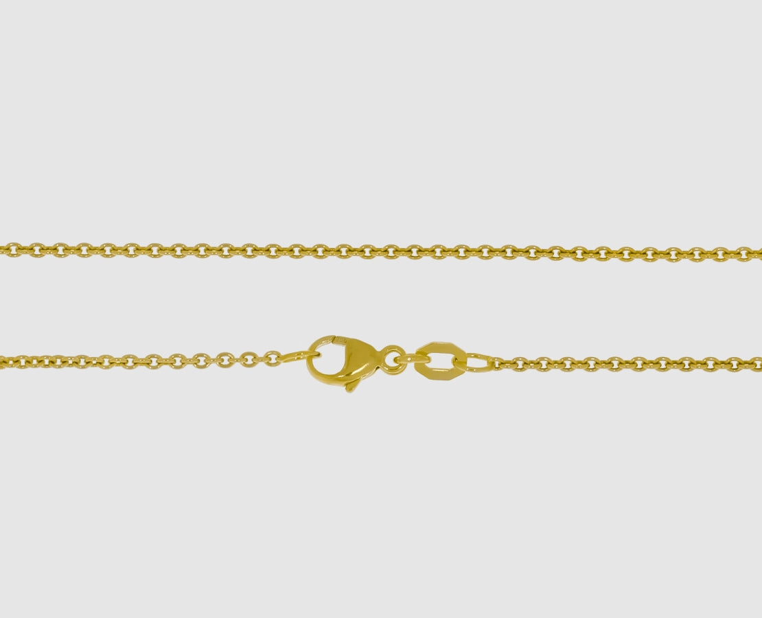 Cable Chain 42cm × 1.1mm | 16.5 inches