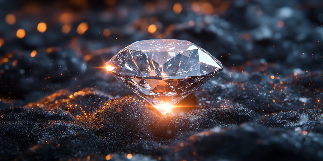 Ashes in diamonds